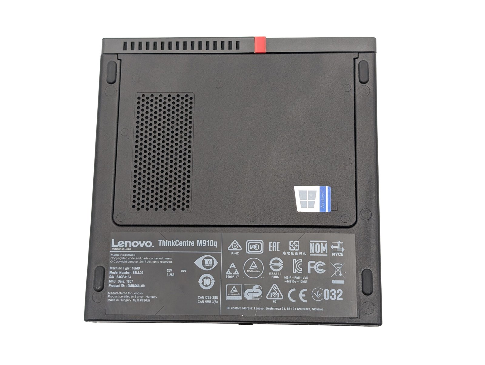 Lenovo ThinkCentre M910q Tiny/i5-7500T/8GB/256GB (REFURBISHED) (Kopija)