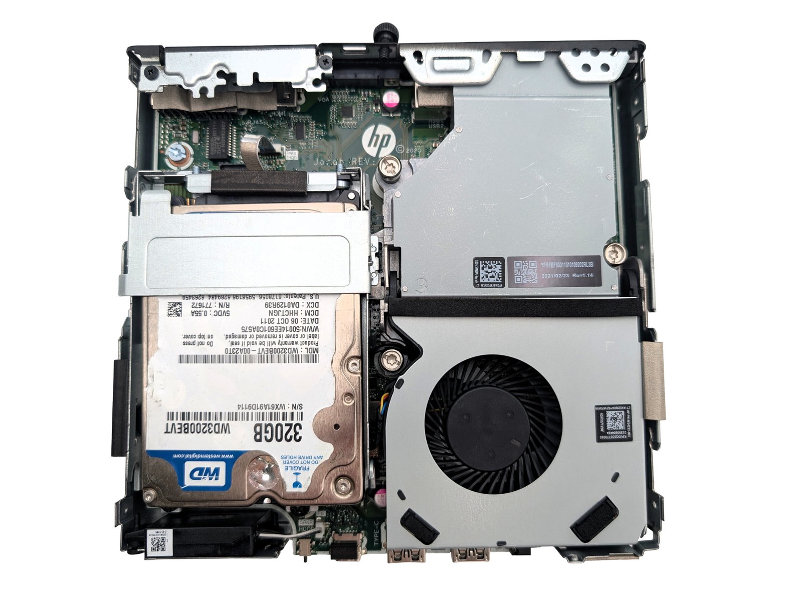 HP 260 G4 Desktop Mini/i5-10210U/8GB/256GB +320GB (REFURBISHED)