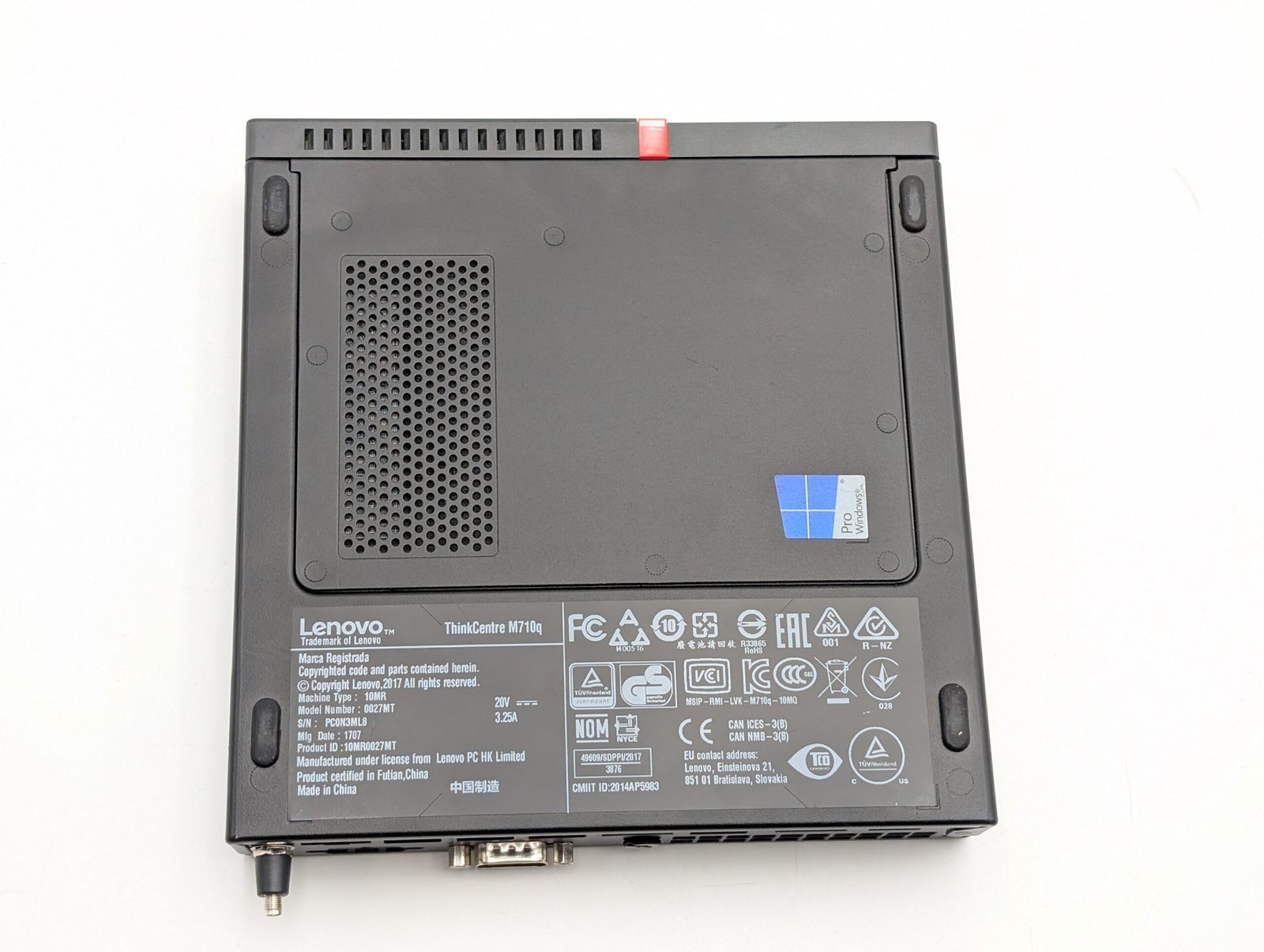 Lenovo ThinkCentre M710q Tiny / i5-7500T / 8GB / 128GB + 320GB (REFURBISHED)