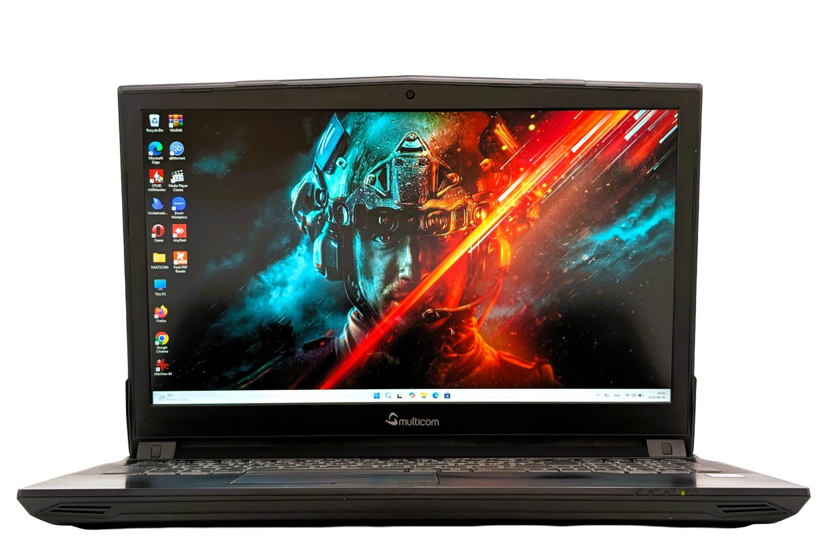 Multicom N950T / i5-8400 / 16GB / 256GB + 320GB / GTX 1060 6GB (REFURBISHED)