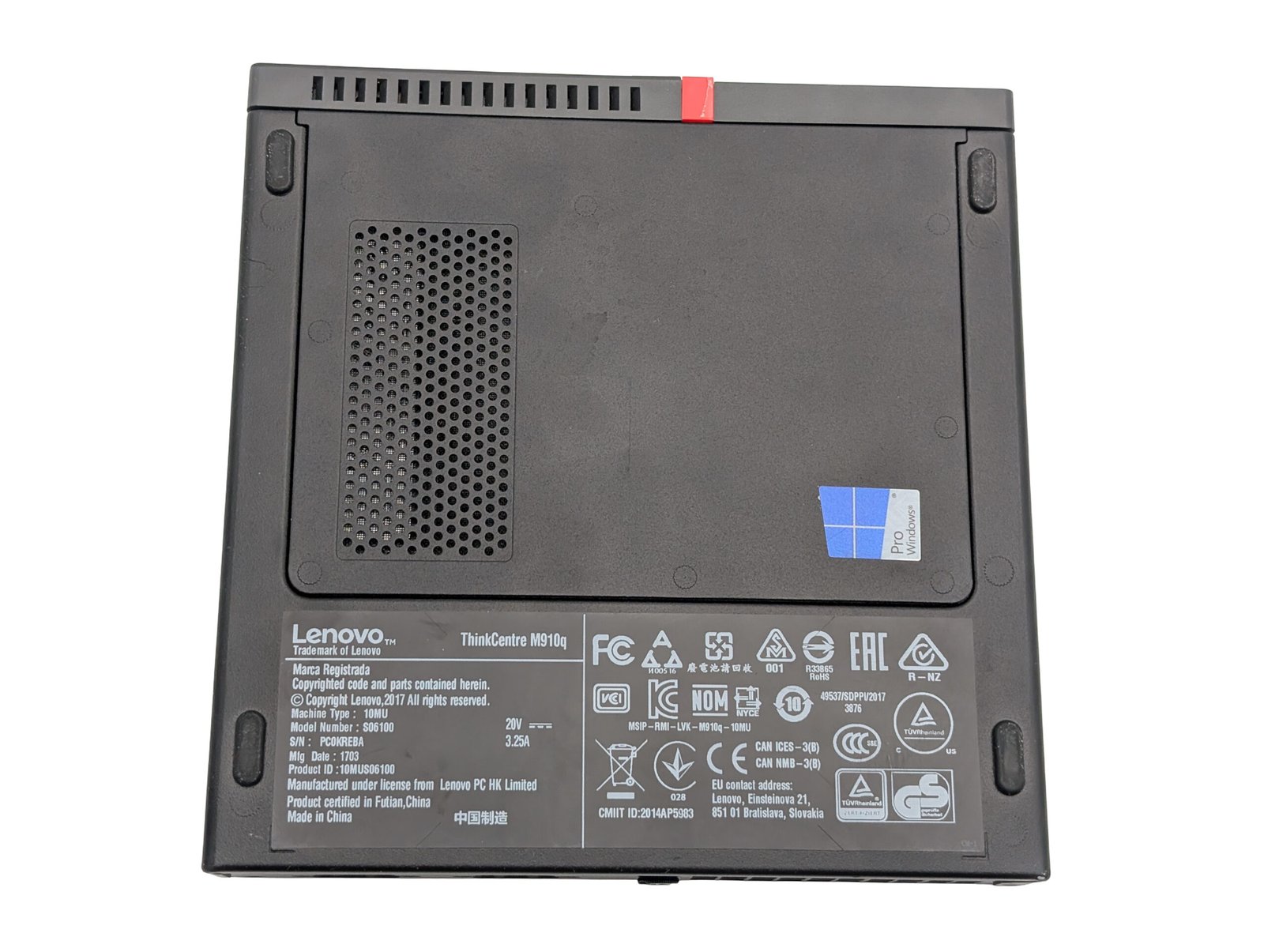 Lenovo ThinkCentre M910q Tiny/i5-7500T/8GB/256GB (REFURBISHED)