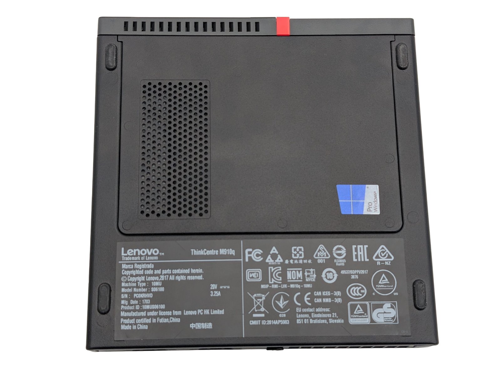 Lenovo ThinkCentre M910q/i5-7500T/8GB/256GB (REFURBISHED)