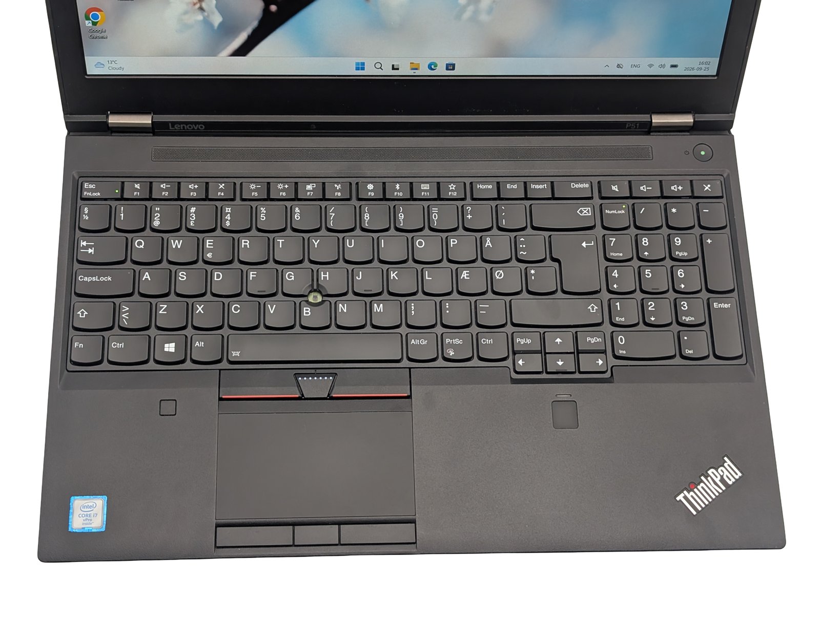 Lenovo ThinkPad P51 / i7-6820HQ / 32GB / 512GB / Quadro M2200 4GB (REFURBISHED)