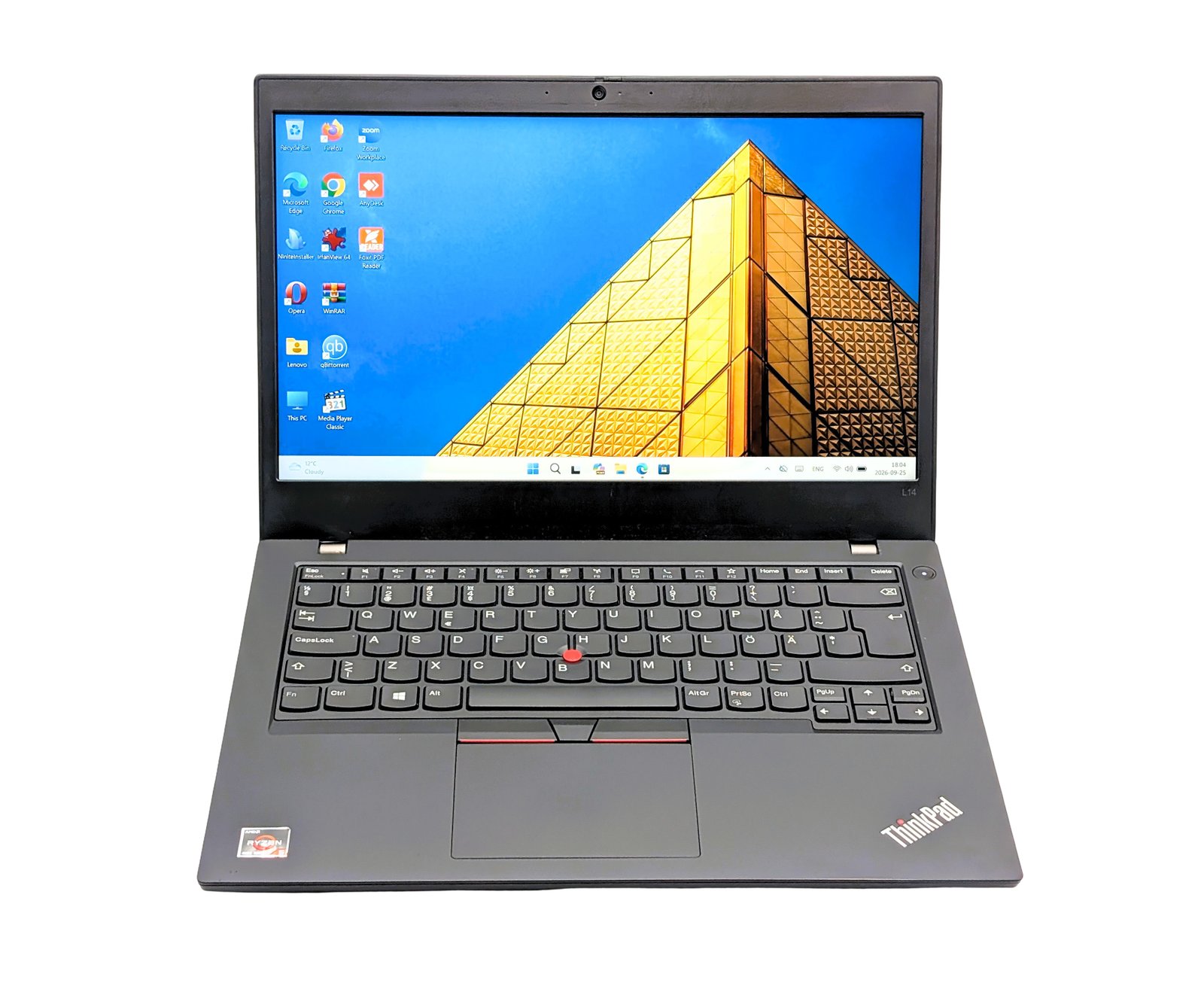 Lenovo ThinkPad L14 Gen 1/Ryzen 5-4500U/16GB/256GB (REFURBISHED)