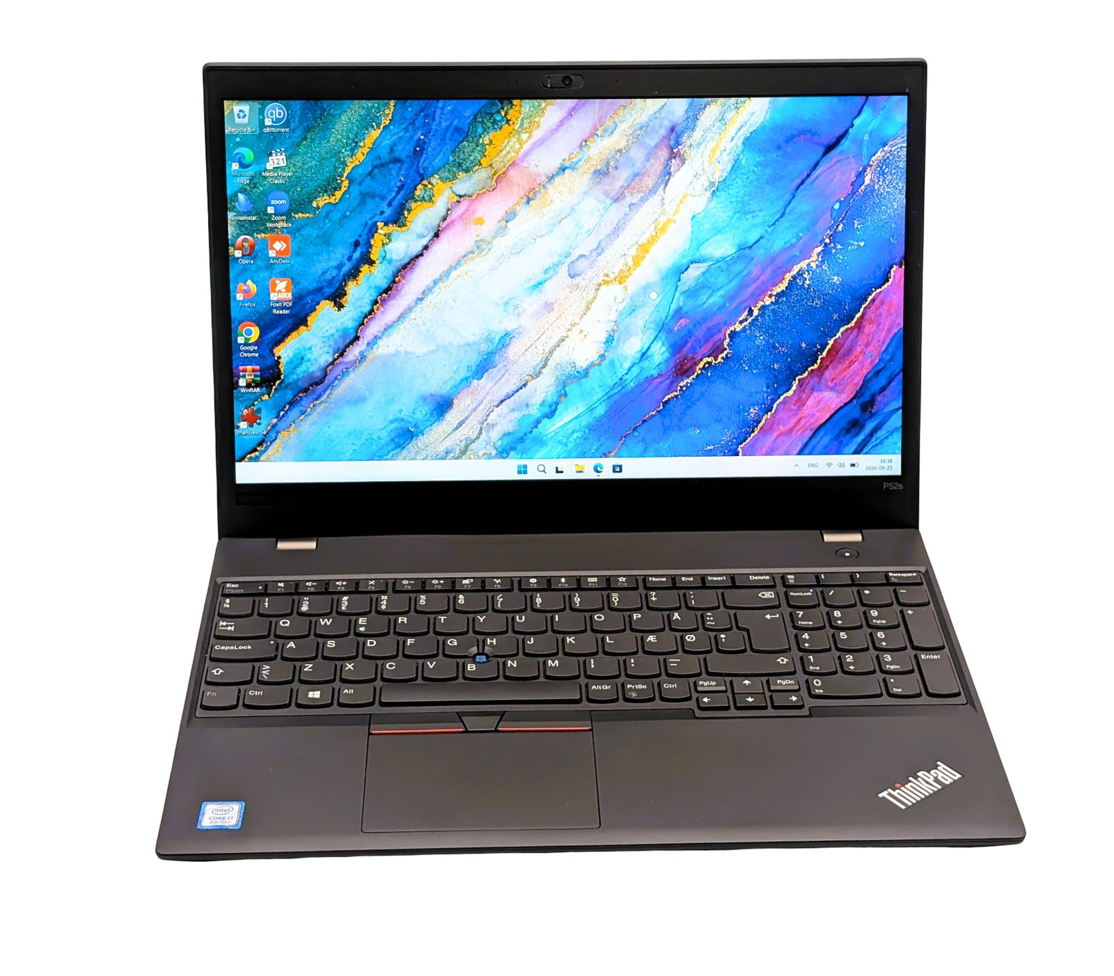 Lenovo ThinkPad P52s / i7-8550U / 32GB / 256GB / Quadro P500 2GB (REFURBISHED)