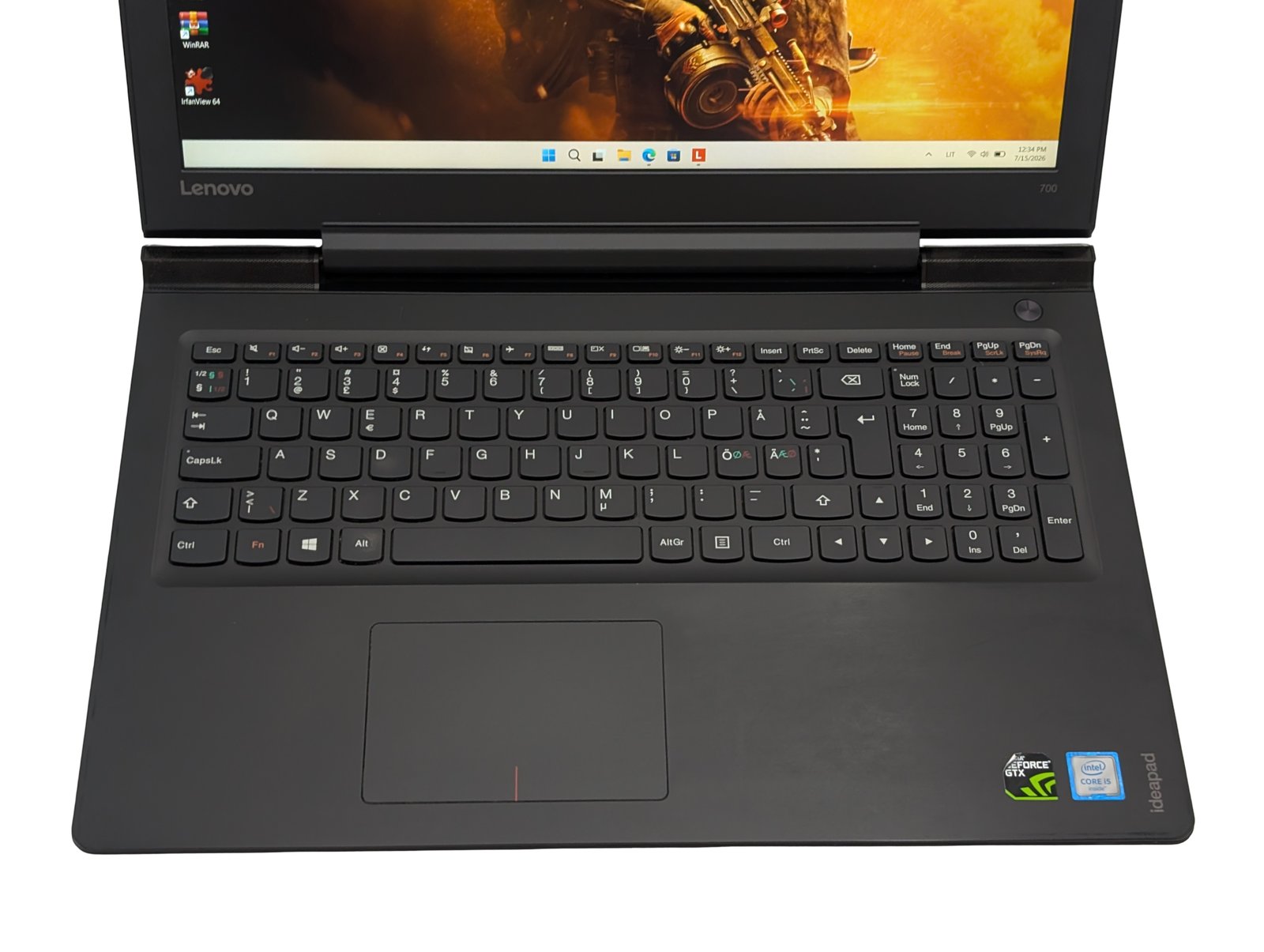 PXL_20260715_093436499 Lenovo IdeaPad 700-15ISK / i5-6300HQ / 16GB / 256GB+1TB / GTX950M 4GB (REFURBISHED)